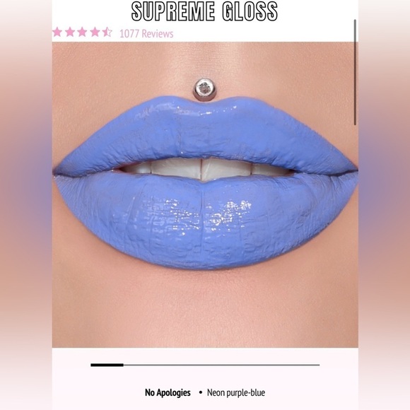 Brand New Jeffree Star Supreme Gloss Full Pigment Lip Gloss in No Apologies - Picture 2 of 6
